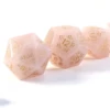 Level Up Dice - Polyhedral Set (7) - Sakura Rose Quartz -Toy Shop 10108