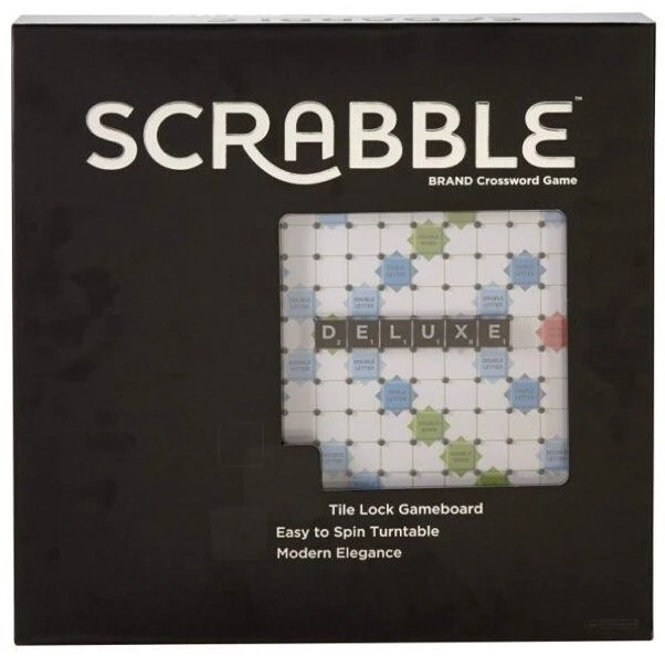Scrabble - Deluxe 3 Scrabble - Deluxe