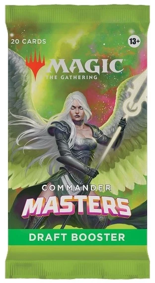 Magic The Gathering - Commander Masters Draft Booster 3 Magic The Gathering - Commander Masters Draft Booster
