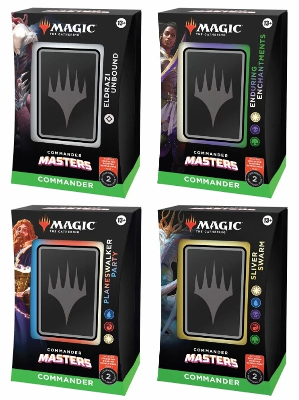 Magic The Gathering - Commander Masters Commander Deck X4 3 Magic The Gathering - Commander Masters Commander Deck X4