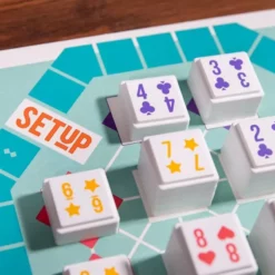 Setup - Rummy Tile Stacking Game -Toy Shop 10748