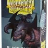 Dragon Shield Sleeves - 100 Matte - Black Outer -Toy Shop 10758