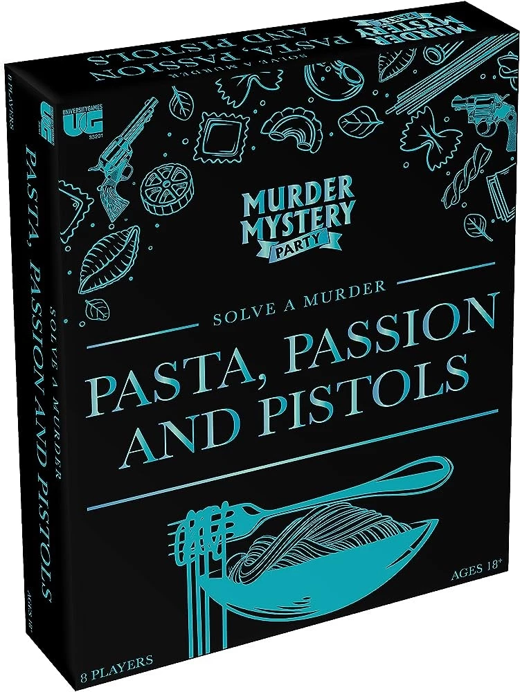 Murder Mystery Party - Pasta Passion & Pistols 3 Murder Mystery Party - Pasta Passion & Pistols