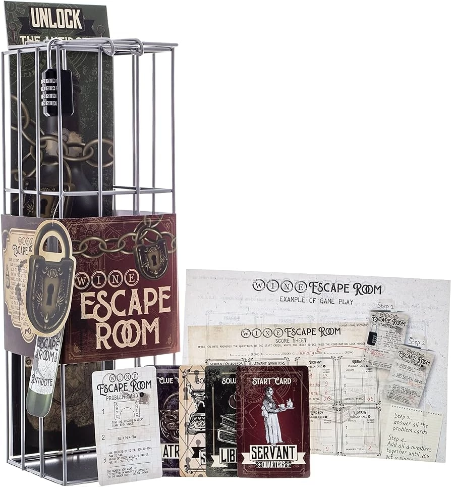Wine Escape Room Game 3 Wine Escape Room Game