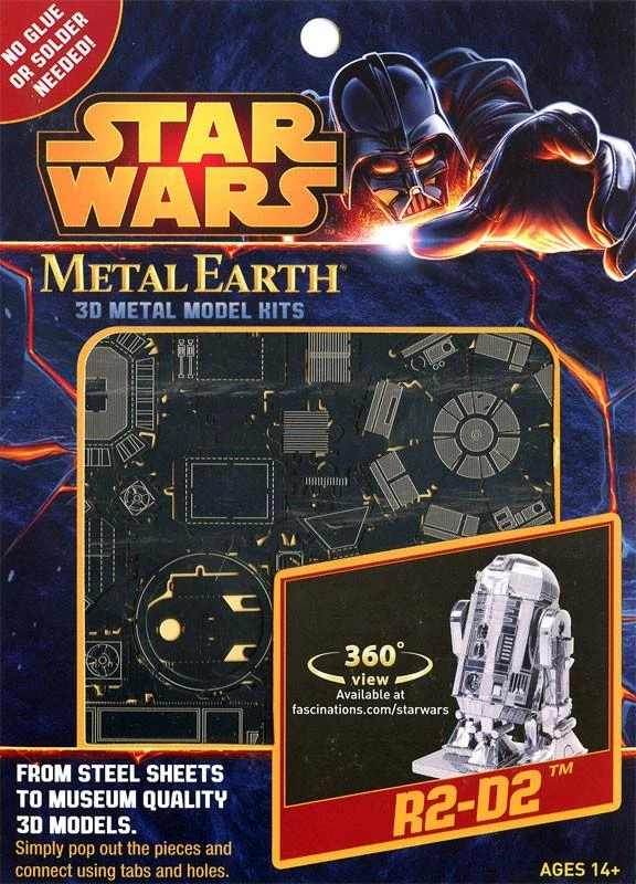 Metal Earth - Star Wars R2-D2 4 Metal Earth - Star Wars R2-D2 - Image 2