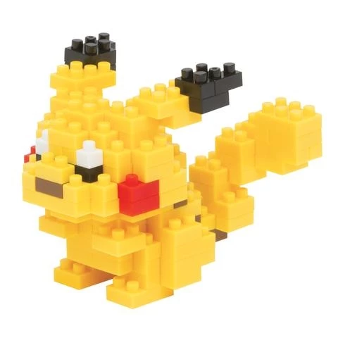 Nanoblock - Small Pokemon Pikachu 3 Nanoblock - Small Pokemon Pikachu