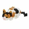 Nanoblock - Small Calico Cat -Toy Shop 2473