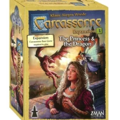 Carcassonne - Princess & Dragon Expansion #3