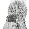 Metal Earth Iconx - A Game Of Thrones - Iron Throne -Toy Shop 2656