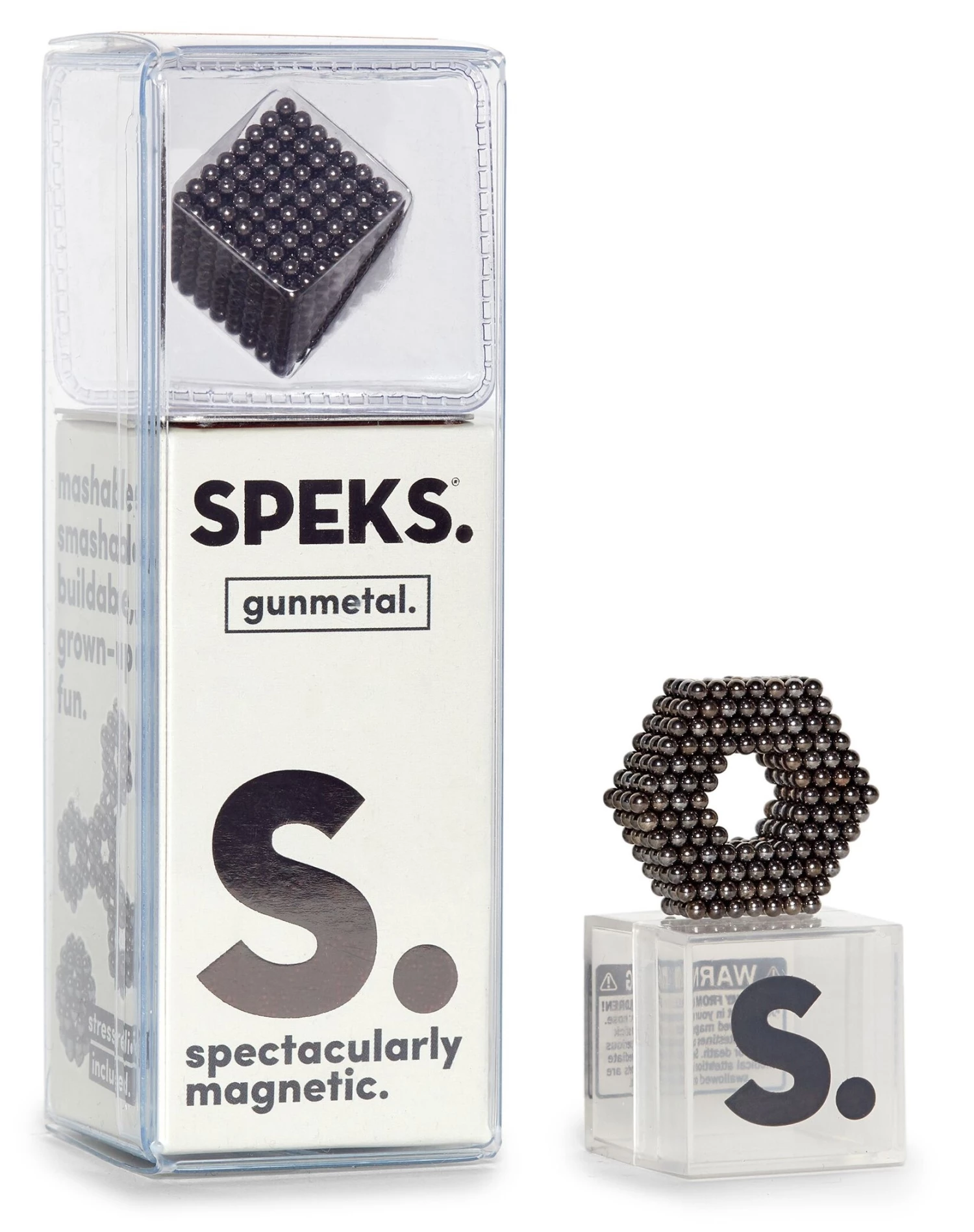"Speks" - Neo Magnetic Balls - Gunmetal 3 "Speks" - Neo Magnetic Balls - Gunmetal