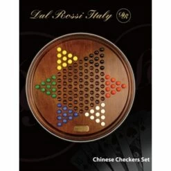 Chinese Checkers - Deluxe With Marbles