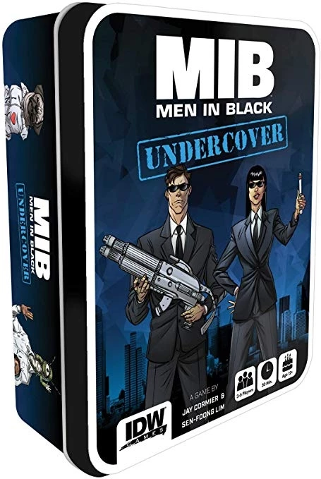 MIB - Men In Black Undercover (tin) 3 MIB - Men In Black Undercover (tin)