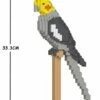 Jekca Sculpture - Cockatiel -Toy Shop 4100