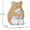 Jekca Sculpture - Hamster -Toy Shop 4107