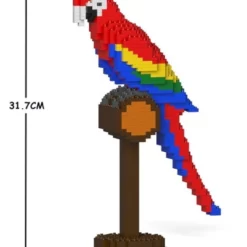 Jekca Sculpture - Scarlet Macaw