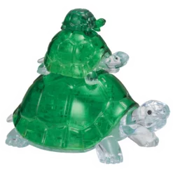 3d Crystal Puzzle - Turtles