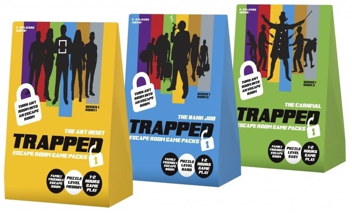 Trapped - Escape Room Games - Series 1 3 Trapped - Escape Room Games - Series 1