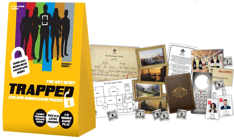 Trapped - Escape Room Games - Series 1 4 Trapped - Escape Room Games - Series 1 - Image 2