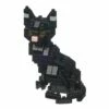 Nanoblock - Small Black Cat 1 Nanoblock - Small Black Cat -Toy Shop 4843
