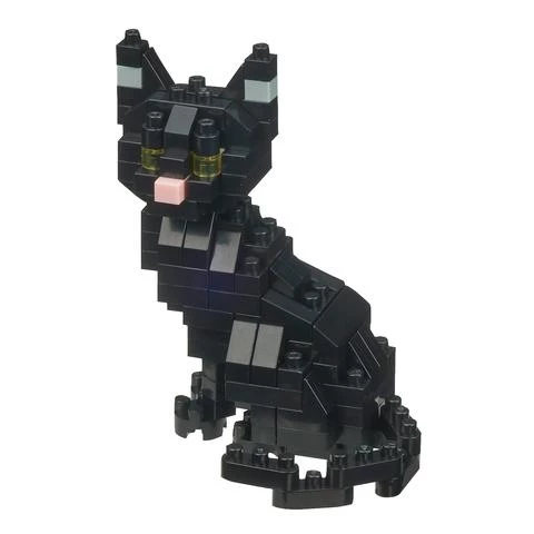 Nanoblock - Small Black Cat 3 Nanoblock - Small Black Cat