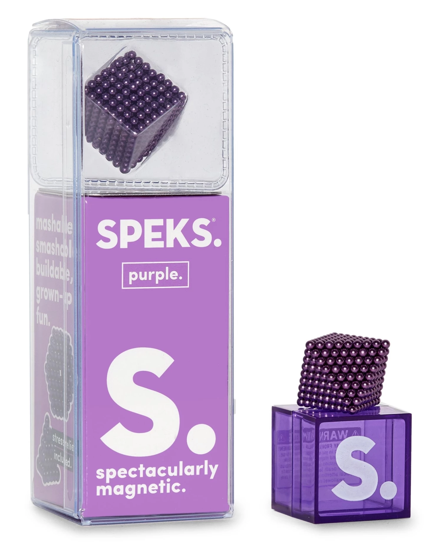 "Speks" - Neo Magnetic Balls - Purple 2 "Speks" - Neo Magnetic Balls - Purple