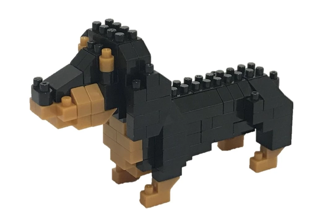 Nanoblock - Small Dachshund 3 Nanoblock - Small Dachshund