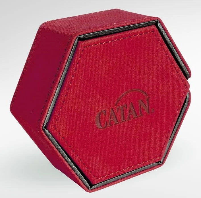 Catan - Gamegenic Hexatower - Red 4 Catan - Gamegenic Hexatower - Red - Image 2