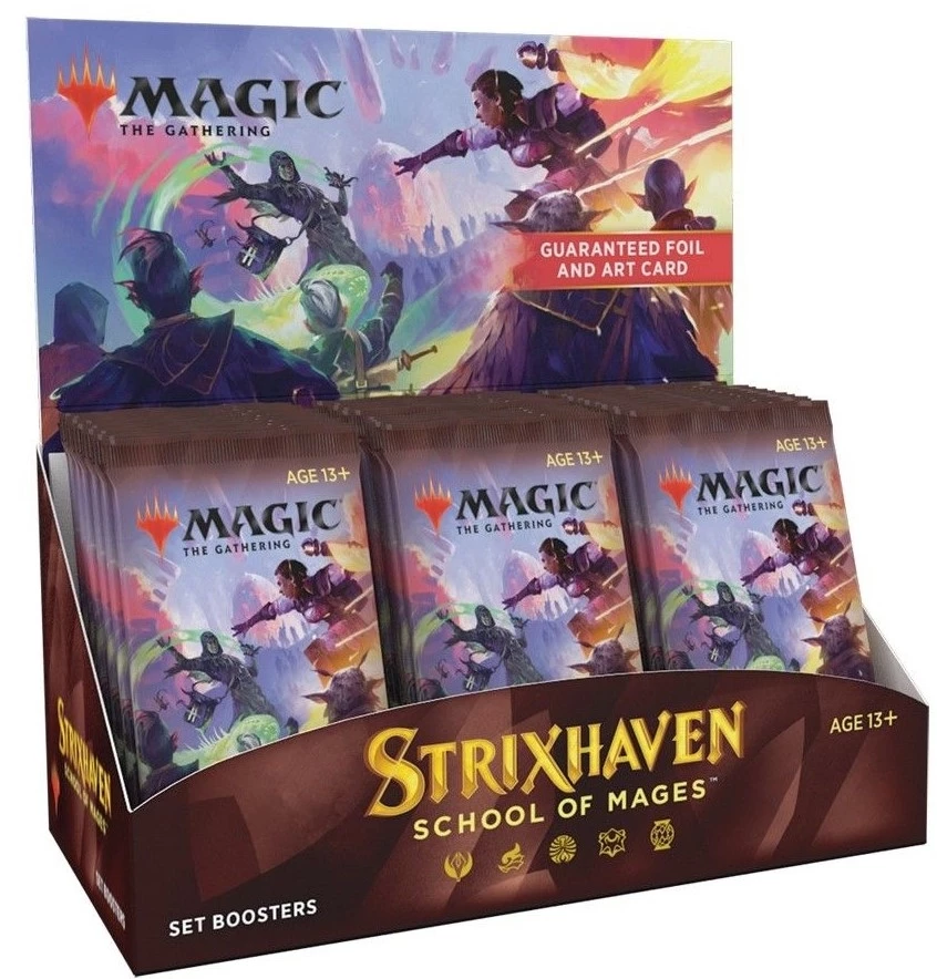 Magic The Gathering - Strixhaven School Of Mages - Set Booster Box 3 Magic The Gathering - Strixhaven School Of Mages - Set Booster Box