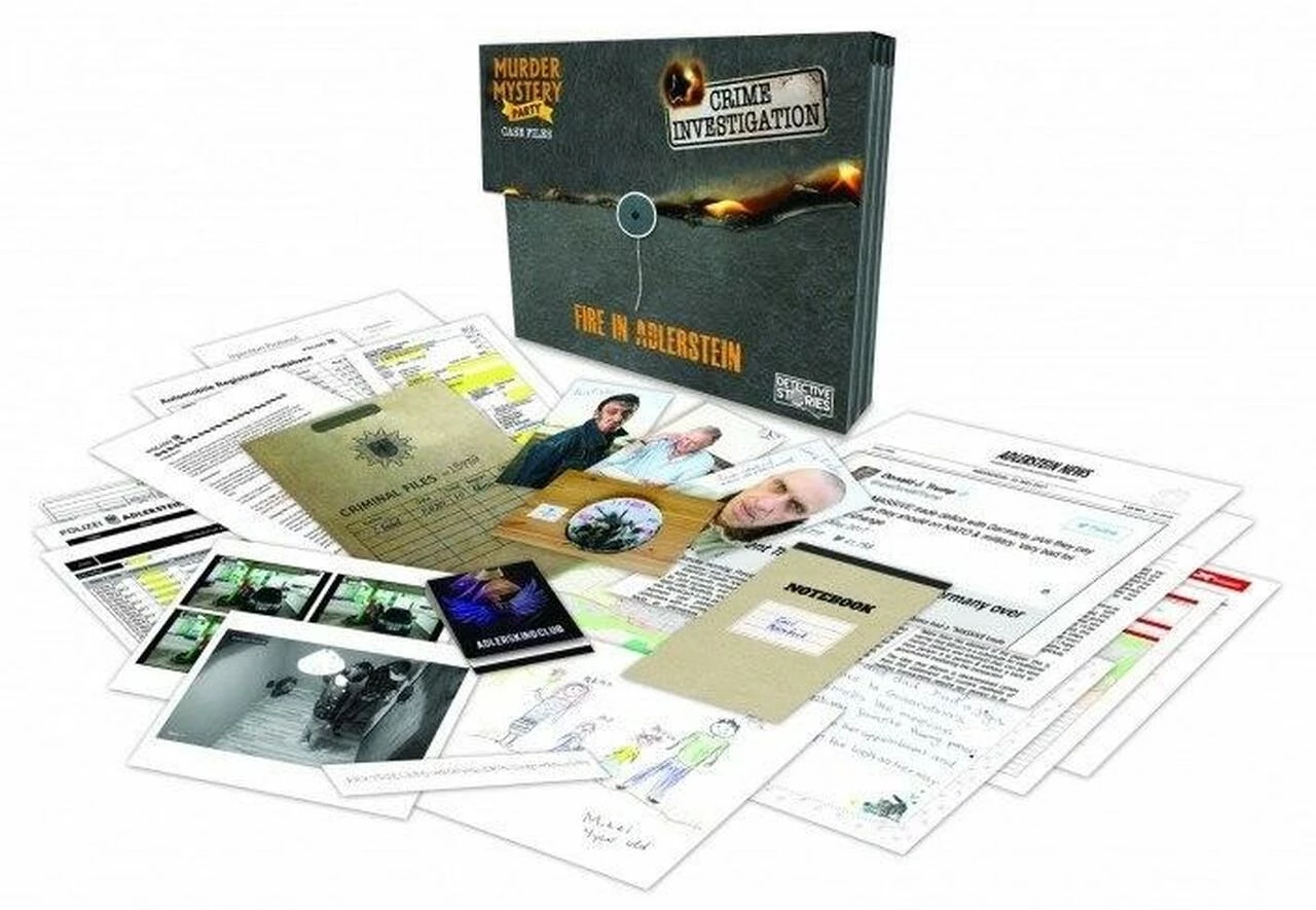 Murder Mystery Party Case File - Fire In Alderstein 4 Murder Mystery Party Case File - Fire In Alderstein - Image 2