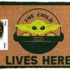 Doormat - Star Wars Mandalorian - The Child Lives Here 2 Doormat - Star Wars Mandalorian - The Child Lives Here -Toy Shop 5614