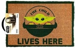 Doormat - Star Wars Mandalorian - The Child Lives Here
