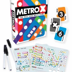 Metro X - The Rail And Write Game 5 Metro X - The Rail And Write Game -Toy Shop 5876