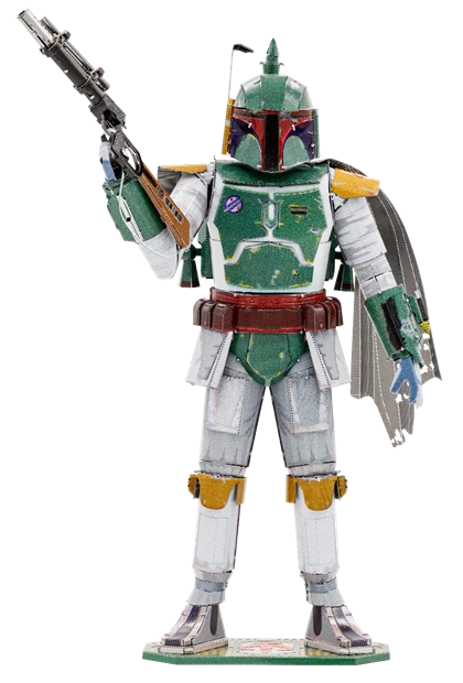 Metal Earth Iconx - Star Wars Boba Fett 3 Metal Earth Iconx - Star Wars Boba Fett