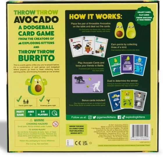 Throw Throw Avocado 4 Throw Throw Avocado - Image 2