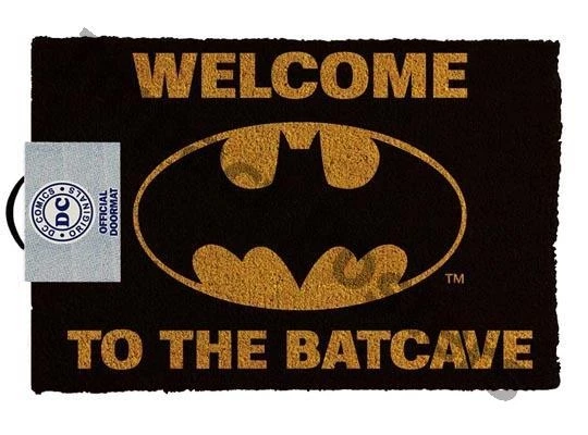 Door Mat - Batman Welcome To The Batcave 3 Door Mat - Batman Welcome To The Batcave
