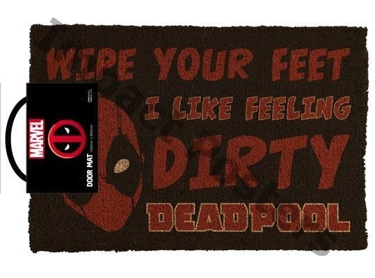 Door Mat - Deadpool Dirty 3 Door Mat - Deadpool Dirty