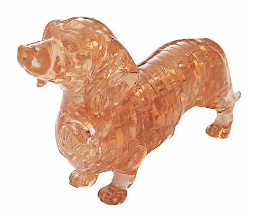 3D Crystal Puzzle - Dachshund 3 3D Crystal Puzzle - Dachshund