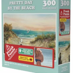 Doing Things Prank Jigsaw - 300 Piece - Pretty Day By The Beach