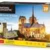 Cubic 3D - National Geographic - Notre Dame De Paris -Toy Shop 6579