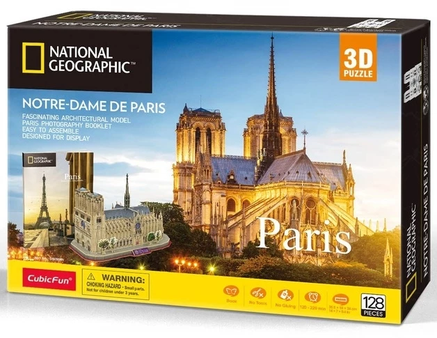 Cubic 3D - National Geographic - Notre Dame De Paris 3 Cubic 3D - National Geographic - Notre Dame De Paris
