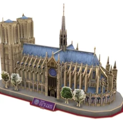 Cubic 3D - National Geographic - Notre Dame De Paris 5 Cubic 3D - National Geographic - Notre Dame De Paris -Toy Shop 6580