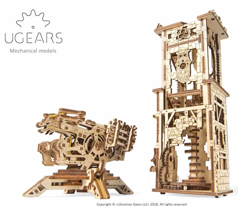Ugears - Archballista Tower 3 Ugears - Archballista Tower