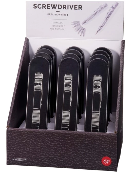 Precision 8 In 1 Srewdriver- Tin 4 Precision 8 In 1 Srewdriver- Tin - Image 2