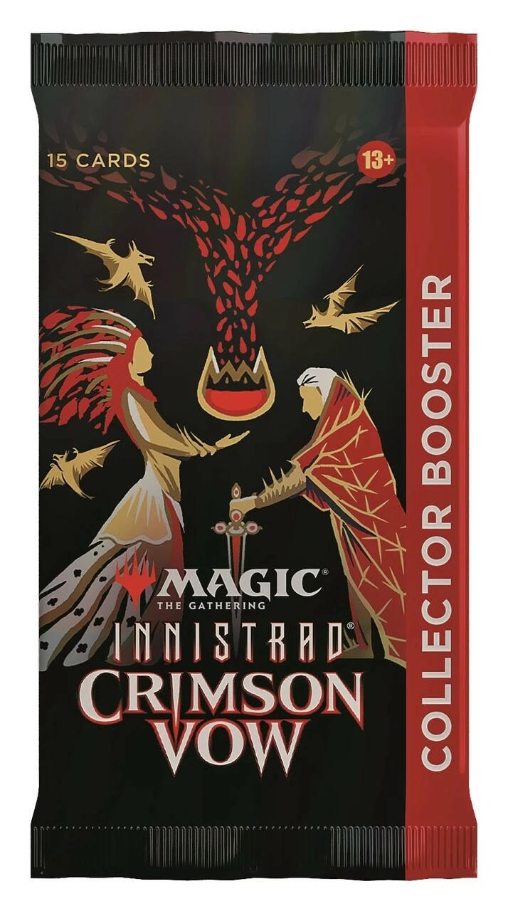 Magic The Gathering - Innistrad Crimson Vow- Collector Booster 3 Magic The Gathering - Innistrad Crimson Vow- Collector Booster