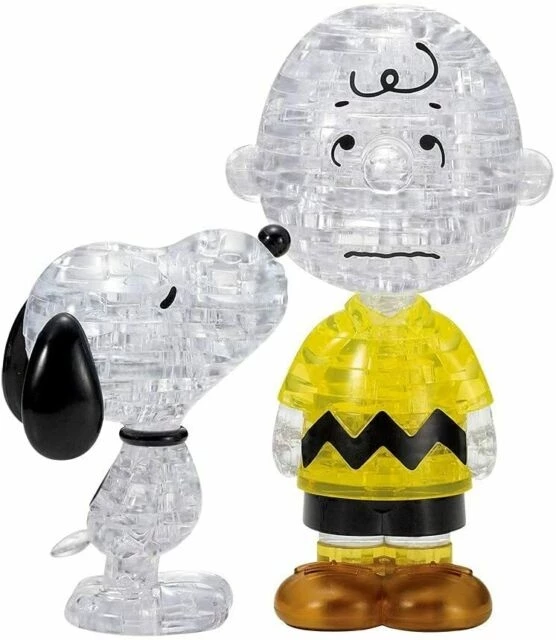 3D Crystal Puzzle - Snoopy & Charlie Brown 3 3D Crystal Puzzle - Snoopy & Charlie Brown