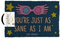 Doormat - Harry Potter - You're Just As Sane As I Am