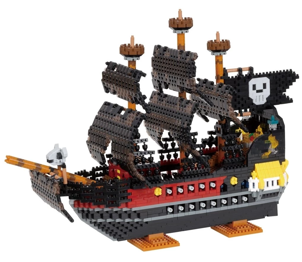 Nanoblock - Deluxe Pirate Ship 3 Nanoblock - Deluxe Pirate Ship