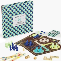 Games Room - 8 In 1 Games Compendium -Toy Shop 6854