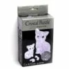 3D Crystal Puzzle - Cat & Kitten 1 3D Crystal Puzzle - Cat & Kitten -Toy Shop 692
