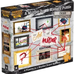 Murder Mystery Puzzle - The Art Of Murder
